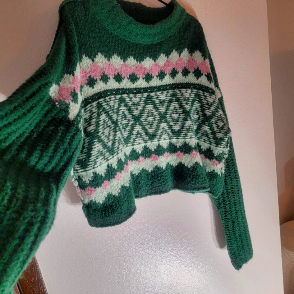 Free People cropped sweater